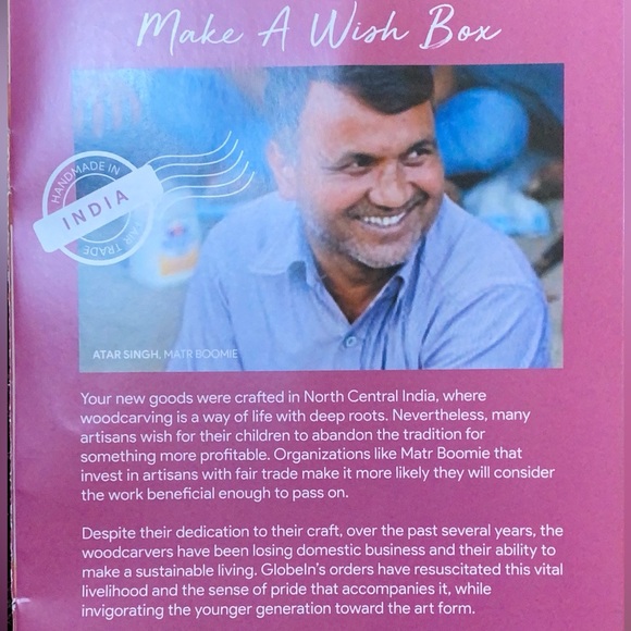 🆕 Make A Wish Handcrafted Box - Picture 9 of 9